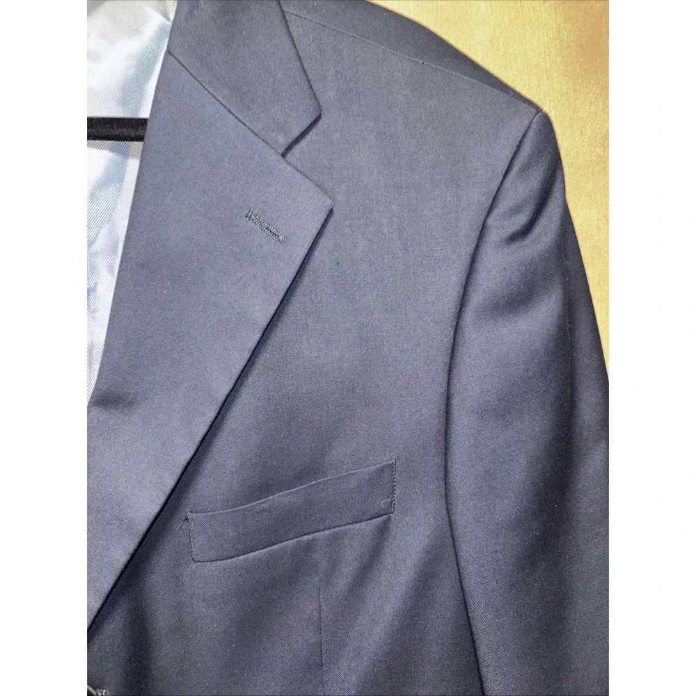 LINEAGE Milan New York Sport coat Mens Size‎ 40S Navy Blue